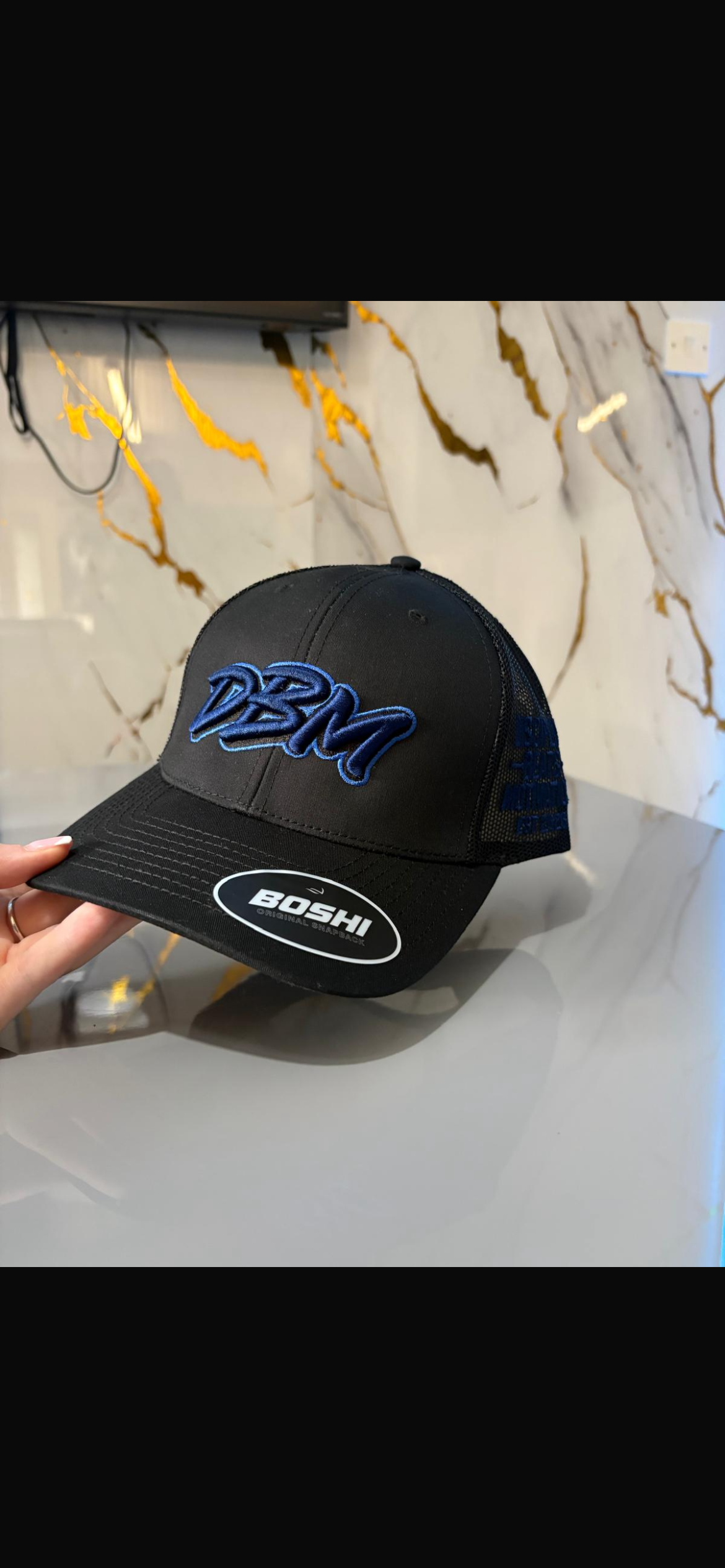 Black / Navy Royal DBM Cap