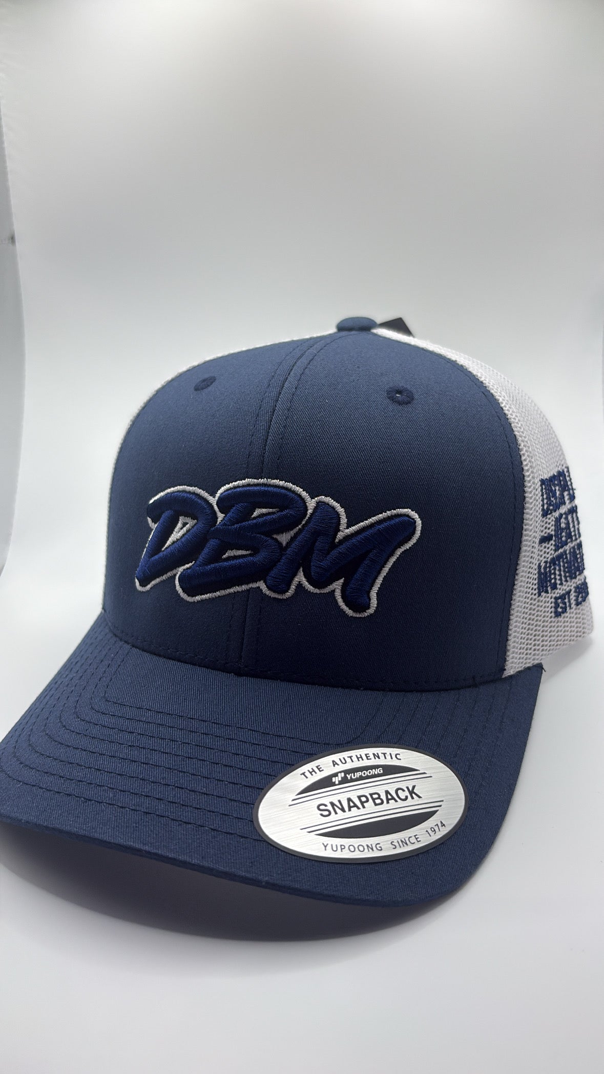 Navy & White DBM CAP