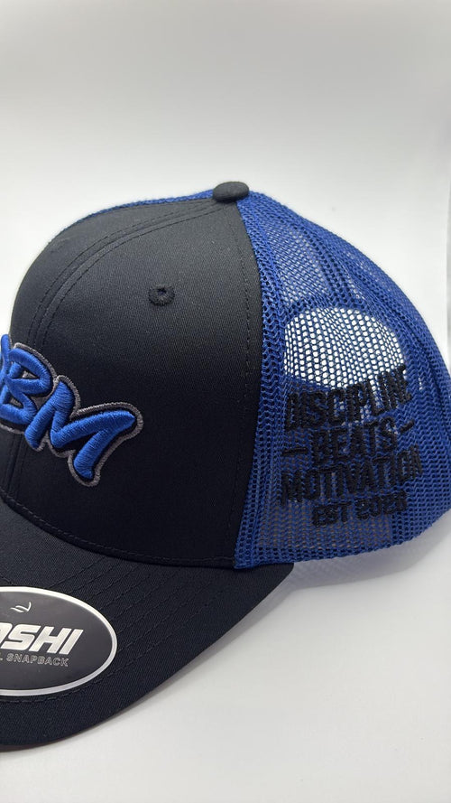 Black & Royal Blue DBM CAP
