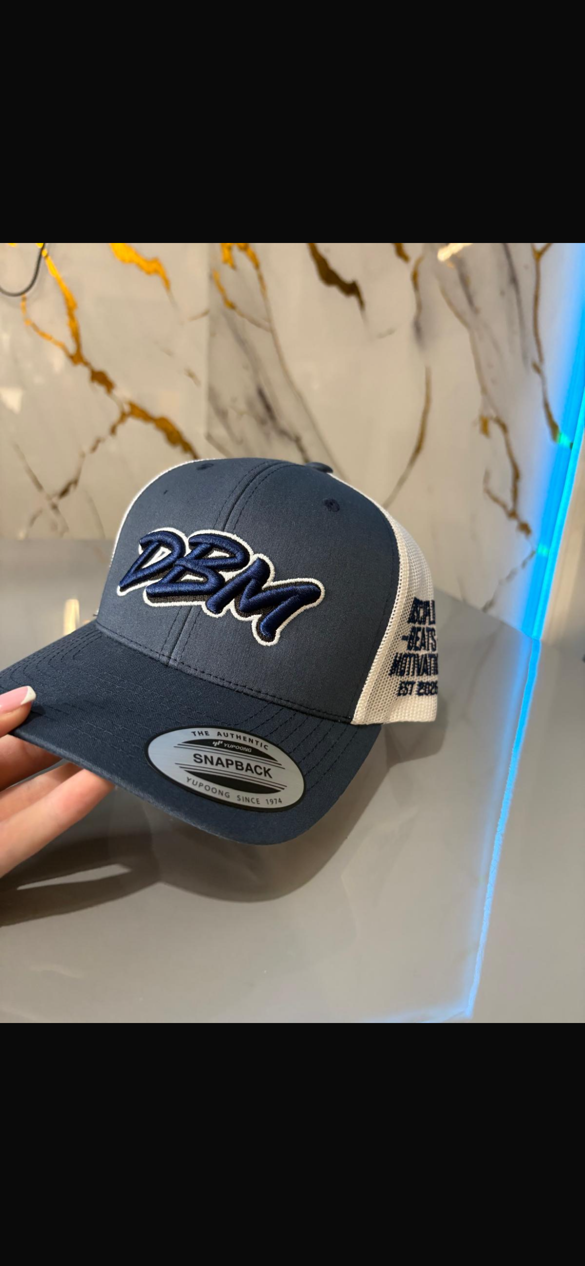 Navy / White DBM Cap