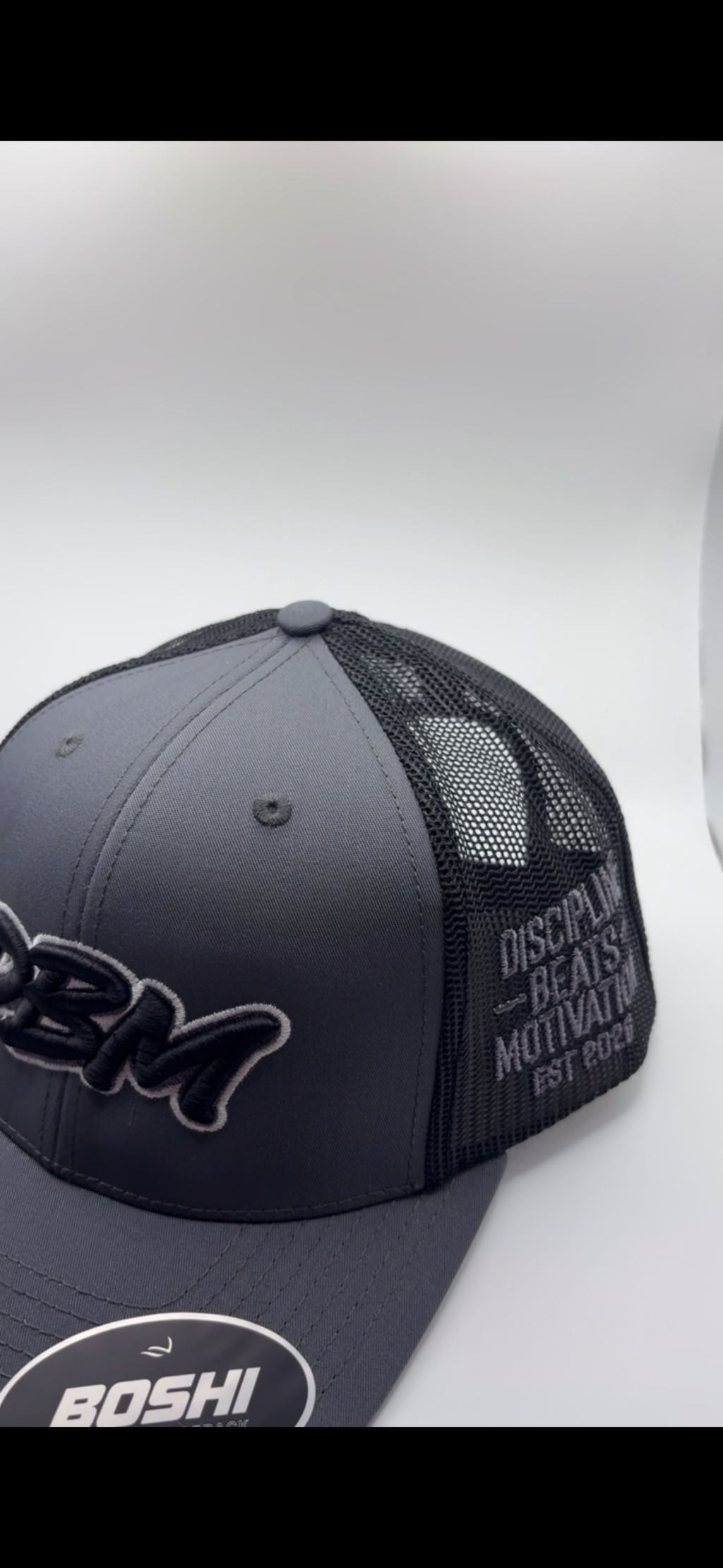 Grey & Black DBM CAP